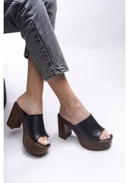 Jislantha Kadın Topuklu Terlik 0012763 fiyatları