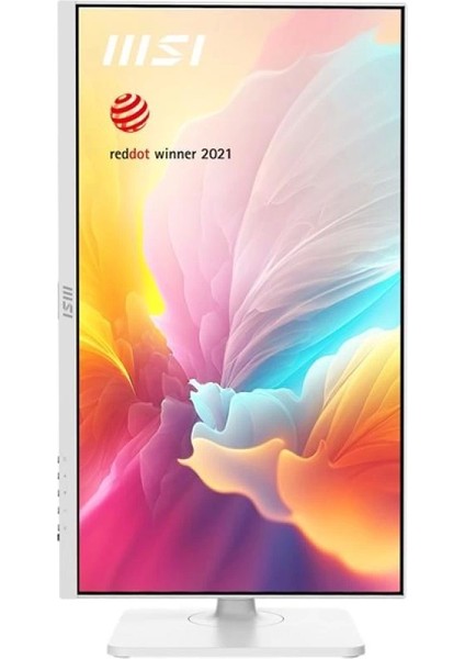 Msı 23.8 Flat IPS Modern MD2412PW 1ms 100HZ HDMI Usbc Pıvot Monitör Beyaz
