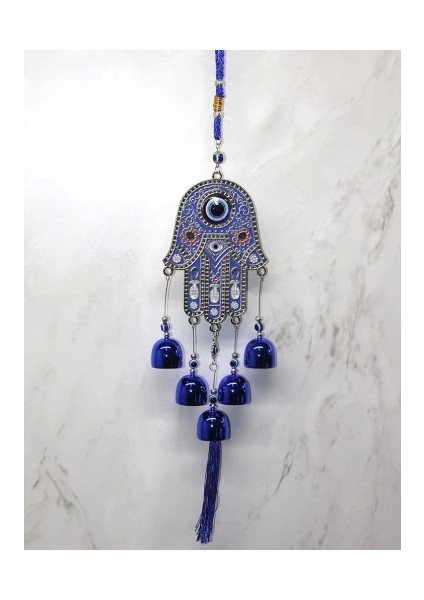 Metal Nazar Boncuğu Çan Model 8