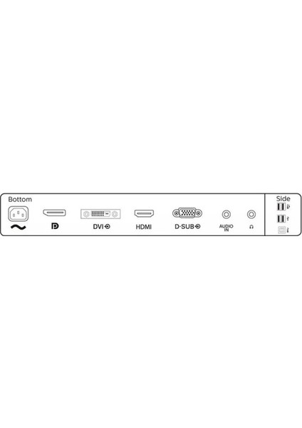 Phılıps 23.8 IPS 241B8QJEB-01 5ms 75HZ Hdmı-Dp Multımedya Monitör