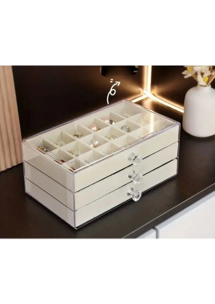 Üç Katlı Takı Organizeri fiyatları