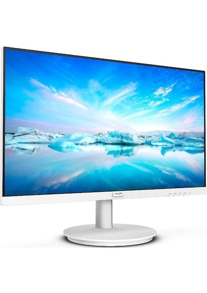 27 Phılıps 271V8AW/01 IPS 4ms 75MHZ 1xvga 1xhdmı Fhd 1920X1080 Hoparlör Flıcker-Free Vesa Beyaz