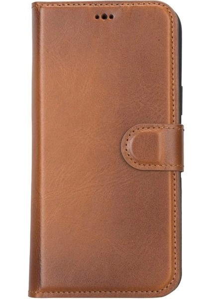 Apple iPhone 14 Plus Uyumlu Deri Cüzdanlı Kılıf Mwwn RST2EF Taba fırsatları