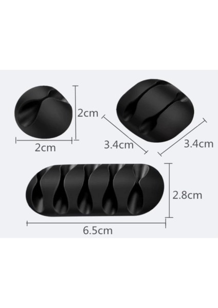 Kablo Düzenleyici Set 16 Parça modelleri