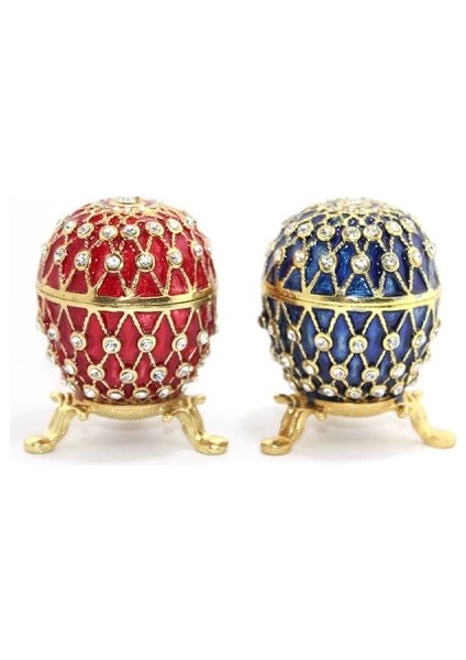 Swarovski Taşlı Tekli Yumurta Model 1