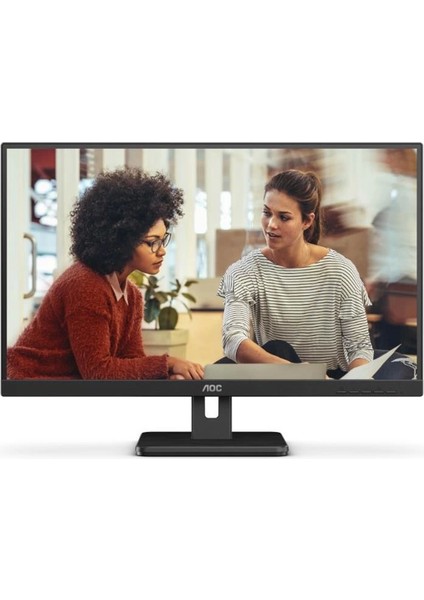 27 Aoc 27E3UM/BK 4ms 75MHZ 1xvga 1xhdmı 1xdp Fhd 1920X1080 Usb3.2 Hoparlör Çerçevesiz Düşük Mavı Işık Vesa Siyah