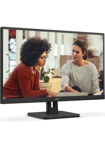 27 Aoc 27E3UM/BK 4ms 75MHZ 1xvga 1xhdmı 1xdp Fhd 1920X1080 Usb3.2 Hoparlör Çerçevesiz Düşük Mavı Işık Vesa Siyah