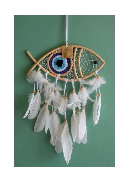 Rüya Kapanı Dream Catcher Balık Tasarımı