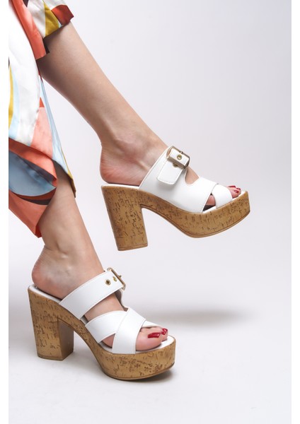 Halyshara Kadın Yüksek Topuklu Terlik 0012820 modelleri