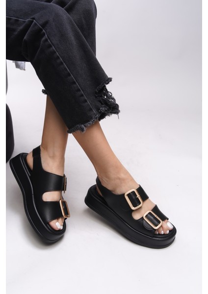 Ghinreda Kadın Çift Tokalı Sandalet 0012793 fiyatları