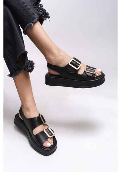 Ghinreda Kadın Çift Tokalı Sandalet 0012793 modelleri