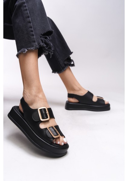 Ghinreda Kadın Çift Tokalı Sandalet 0012793 fırsatları