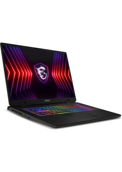 Msı 17 Sword 17 Hx B14VEKG-053XTR Core I7 14700HX-32GB Ddr5 Ram-6gb RTX4050-1TB NVME-W11 Pro