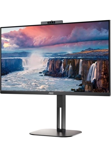 Aoc 23.8” IPS 24V5CW/BK 1ms 75HZ Hdm-Dp Web Kameralı Pıvot Monitör