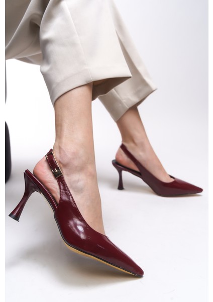 Theftrine Kadın Sivri Burun Topuklu Ayakkabı 0012106 fırsatları