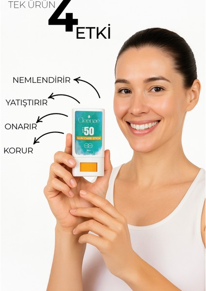 Spf+ 50 Sun Care Stick - Çiçek Kokulu Güneş Koruyucu Stick