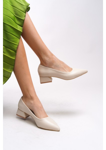 Tielfudh Kadın Sivri Burunlu Kısa Topuklu Ayakkabı 001241863 fiyatları