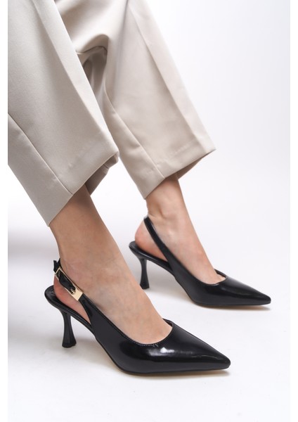 Theftrine Kadın Sivri Burun Topuklu Ayakkabı 0012106