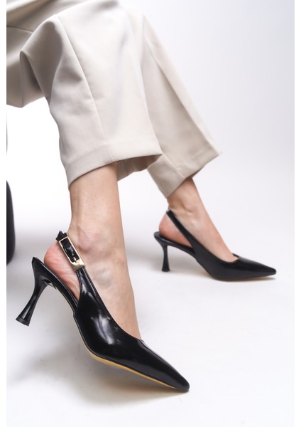 Theftrine Kadın Sivri Burun Topuklu Ayakkabı 0012106 fırsatları