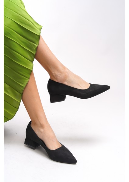 Tielfudh Kadın Sivri Burunlu Kısa Topuklu Ayakkabı 001241863 fiyatları