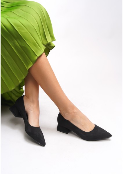 Tielfudh Kadın Sivri Burunlu Kısa Topuklu Ayakkabı 001241863 modelleri