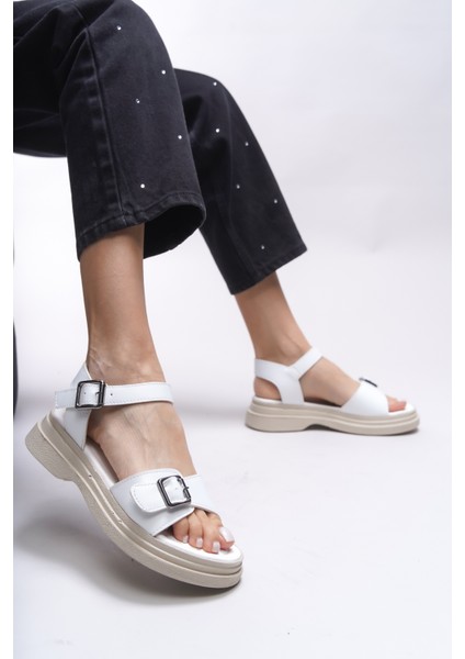 Bridleia Kadın Suni Deri Sandalet – Rahat Tabanlı, Ayarlanabilir Tokalı, Yazlık Günlük Kullanım İçin fırsatları