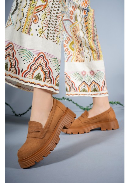 Kadın Günlük Loafer Ayakkabı Ortopedik Taban Vegan Deri fırsatları