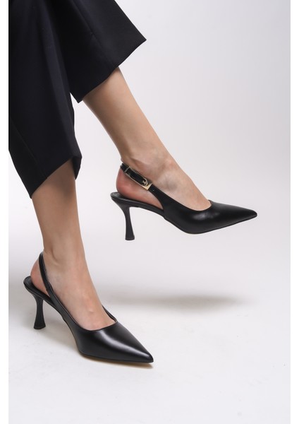 Theftrine Kadın Sivri Burun Topuklu Ayakkabı 0012106 fiyatları
