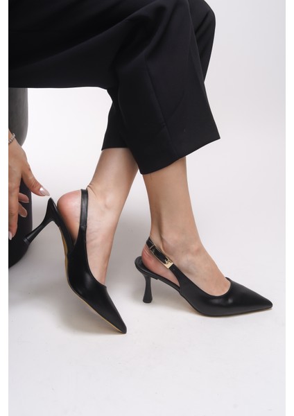 Theftrine Kadın Sivri Burun Topuklu Ayakkabı 0012106 modelleri