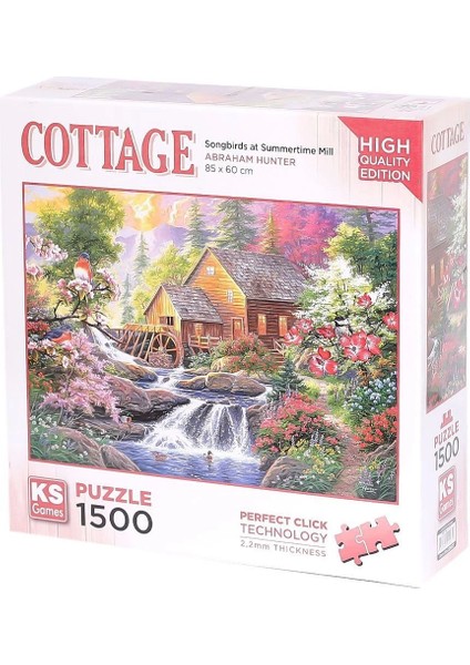 22027 Songbirds At Summertime Mill 1500 Parça Puzzle -Ks Puzzle fiyatları