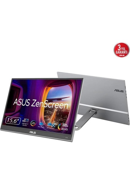 Asus 15.6 OLED Zenscreen MQ16AHE 1ms 60HZ Mhdmı-Type-C Taşınabilir Monitör