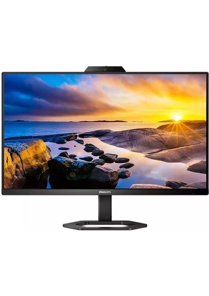 Phılıps 23.8 IPS 24E1N5300HE-00 4ms 75Hz Usb-C Web Kameralı Vıdeo Konferans Monitörü 1920X1080