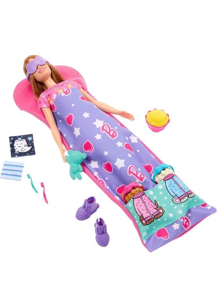 Hxn01 Barbie Ve Köpekçikleri Pijama Partisi