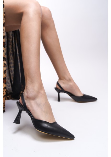 Silfierth Kadın Arkası Açık Topuklu Ayakkabı 00121700 fırsatları