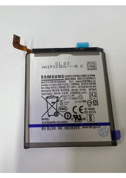 Reyze Samsung Galaxy S20 Ultra G988 Batarya güçlendirilmiş devre koruma fiyatları