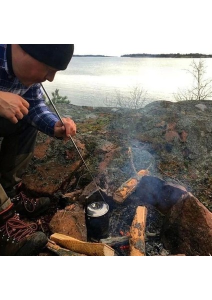 Teleskopik Ateş Başlatıcı Outdoor Üfleme Borusu 63 cm