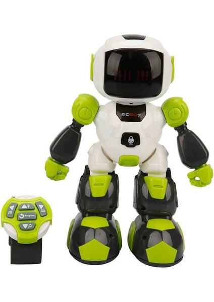 Uzaktan Kumandalı Sesli ve Işıklı Programlanabilir Robot