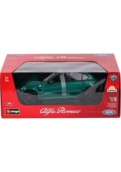 11048 Burago Alfa Romeo Gıula Gta 1:18 -Sunman