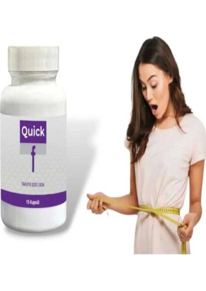 Quick F 15 Ince Bir Görünüm Zayıflamaca Için Diyet Takviyesi x 1 Adet