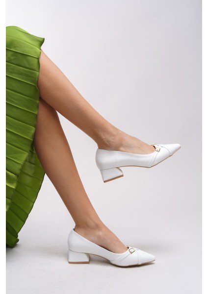 Ycnirth Kadın Sivri Burunlu Kısa Topuklu Ayakkabı 001251863 fiyatları