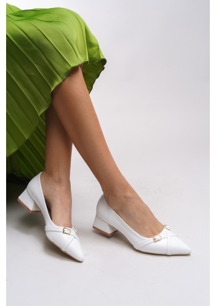 Ycnirth Kadın Sivri Burunlu Kısa Topuklu Ayakkabı 001251863 modelleri