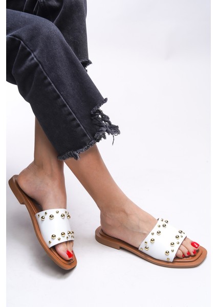 Liblaema Kadın Hakiki Deri Terlik 00120766 fiyatları