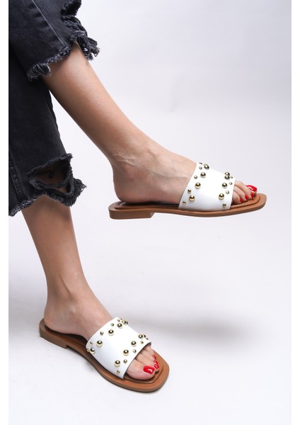 Liblaema Kadın Hakiki Deri Terlik 00120766 modelleri