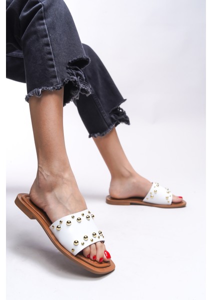 Liblaema Kadın Hakiki Deri Terlik 00120766 fırsatları