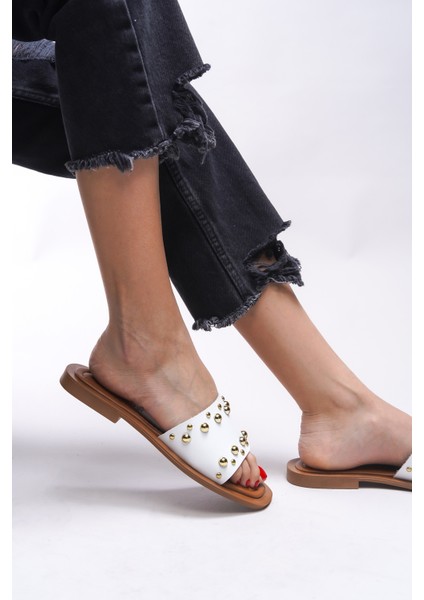 Liblaema Kadın Hakiki Deri Terlik 00120766 indirimleri