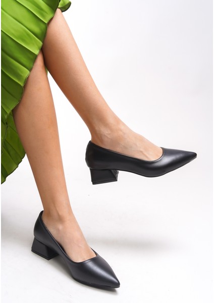 Tielfudh Kadın Sivri Burunlu Kısa Topuklu Ayakkabı 001241863 fiyatları