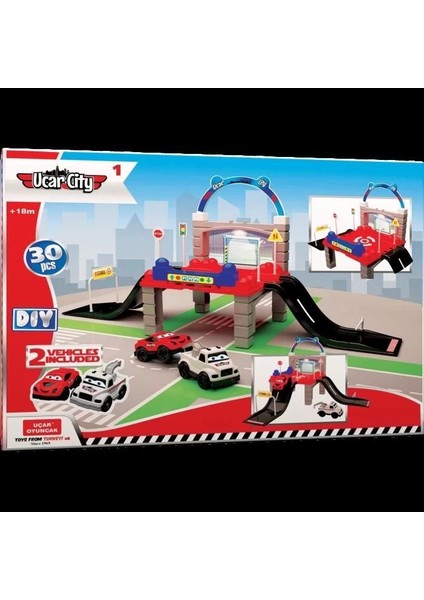 Uçar City 30 Prç Otopark