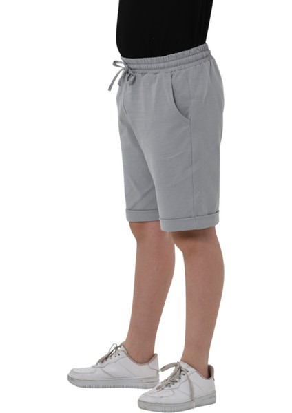 Erkek Çocuk Basic Pamuklu Penye Double Paça Cepli Şort fiyatları