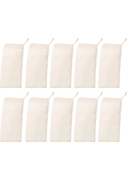 Baghashtag Minik Bez Kese (10 Adet) 10 cm x 20 cm