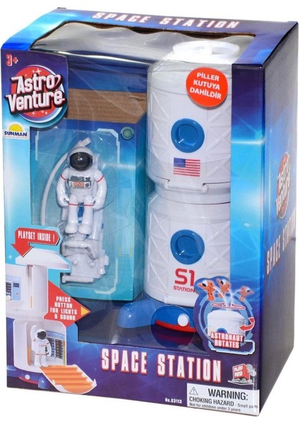 63113 Astro Venture Sesli ve Işıklı Uzay Istasyonu